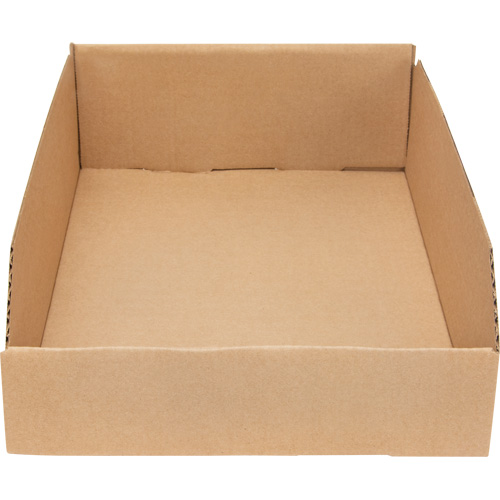 Boîtes profondes en carton ondul&eacute;, 11-3/4" la x 17-1/4" p x 4-1/2" h, Beige Air Extreme Inc.