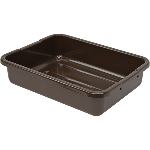 Bac d'entreposage tout usage &agrave; fond rainur&eacute;, 5" ha x 15" p x 21" lo, Plastique, Brun Air Extreme Inc.
