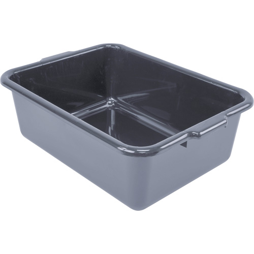 Bac d'entreposage tout usage &agrave; fond plat, 7" ha x 15" p x 21" lo, Plastique, Gris Air Extreme Inc.