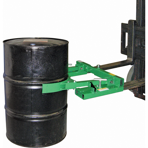 Manipulateur de baril m&eacute;canique Auto-Grip actionn&eacute; par gravit&eacute;, Pour 30 - 85 gal. US (25 - 70 gal. imp.) Air Extreme Inc.