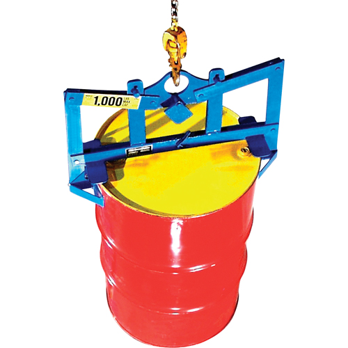 Automatic Vertical Drum Lifters, 85 US gal. (70 Imperial Gal.), 1000 lbs./454 kg. Cap. Air Extreme Inc.