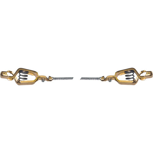 Light-Duty Bonding & Grounding Wire Assemblies - Two Alligator Clips Air Extreme Inc.