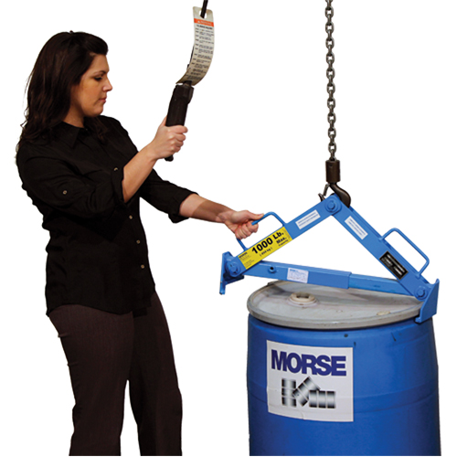 Leveur de baril, 30 - 85 gal. US (25 - 70 gal. imp.), Cap. 1000 lb/454 kg Air Extreme Inc.