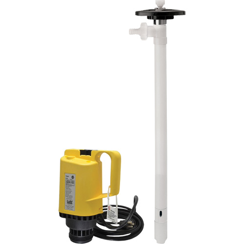 Pompes &agrave; tambour &eacute;lectriques, PVDF, 42 gal./min Air Extreme Inc.