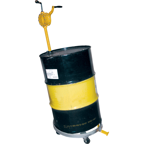 Tilting Drum Dollies, Steel, 1200 lbs. Capacity, 23-1/2" Diameter, Cast Iron Casters Air Extreme Inc.