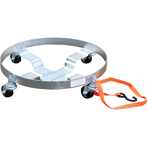 Chariots &agrave; &eacute;tages multiples pour baril, Acier, Capacit&eacute;e 900 lb, Diam&egrave;tre 23-1/2", Roue en Caoutchouc Air Extreme Inc.