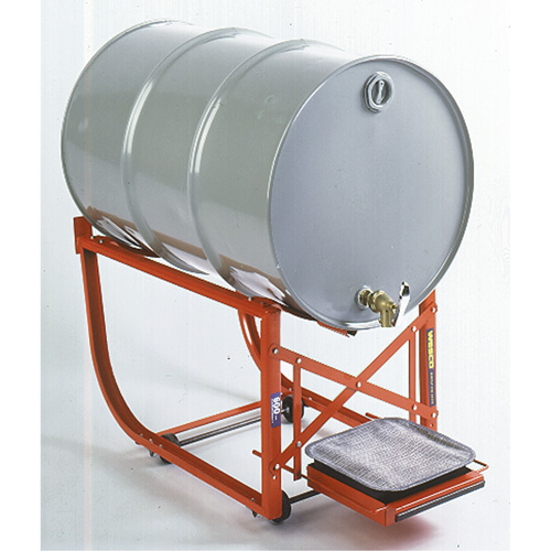 Support de baril avec plateau d'&eacute;gouttage, Capacit&eacute; de 55 gal. US (45 gal. imp.), Charge max. de 600 lb/272 kg Air Extreme Inc.