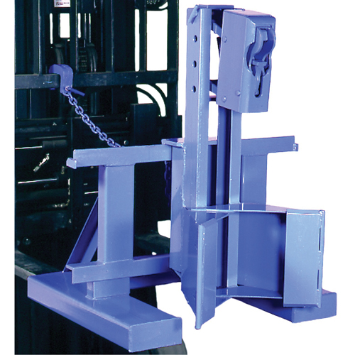 Manipulateur de barils MORSPEED 1500 pour chariot &eacute;l&eacute;vateur, Pour 55 gal. US (45 gal. imp.) Air Extreme Inc.