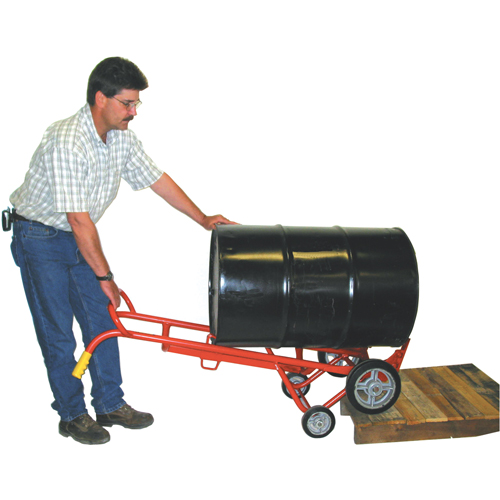 15BT Deluxe Drum Hand Truck, Steel Construction, 30 - 55 US Gal. (25 - 45 Imperial Gal.) Air Extreme Inc.