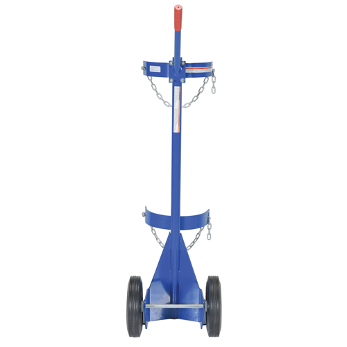 Chariot pour bouteille de gaz, Roues Caoutchouc, Base de 12" la x 15-1/2" lo, 500 lb Air Extreme Inc.