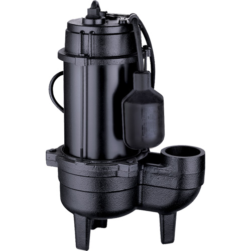 Cast Iron Sewage Pump, 120 V, 9.5 A, 6000 GPH, 1/2 HP Air Extreme Inc.