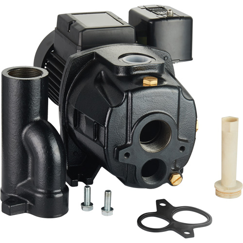 Dual Voltage Cast Iron Convertible Jet Pump, 115 V/230 V, 1100 GPH, 1/2 HP Air Extreme Inc.