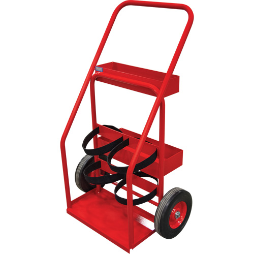 Chariot de prevention d'incendie pour travaux &agrave; chaud, Roues Semi-pneumatique, Base de 17,75" la x 8,9" lo, 100 lb Air Extreme Inc.