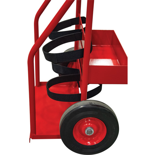 Chariot de prevention d'incendie pour travaux &agrave; chaud, Roues Semi-pneumatique, Base de 17,75" la x 8,9" lo, 100 lb Air Extreme Inc.