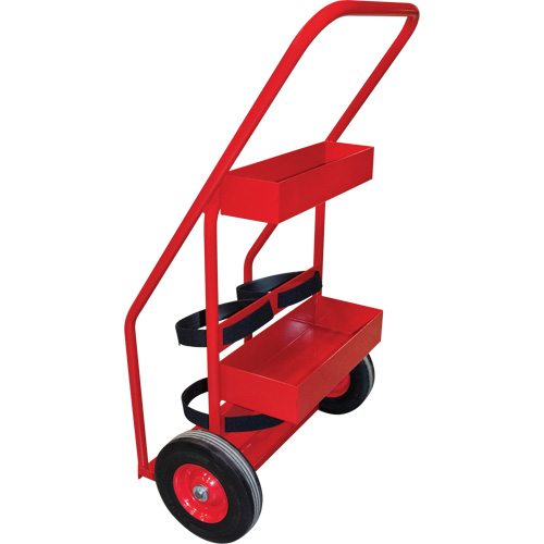 Chariot de prevention d'incendie pour travaux &agrave; chaud, Roues Semi-pneumatique, Base de 17,75" la x 8,9" lo, 100 lb Air Extreme Inc.