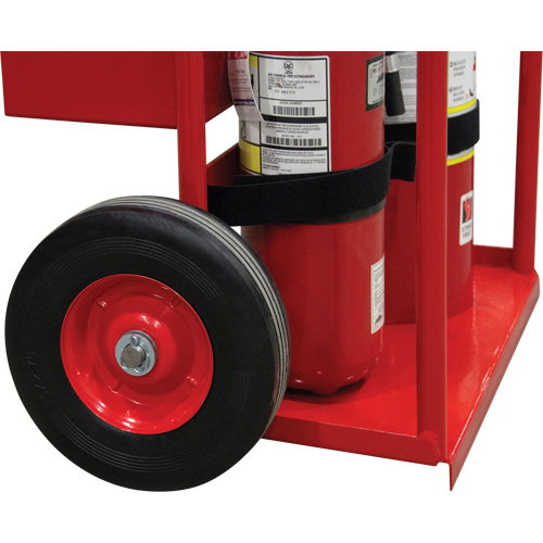 Chariot de prevention d'incendie pour travaux &agrave; chaud, Roues Semi-pneumatique, Base de 17,75" la x 8,9" lo, 100 lb Air Extreme Inc.