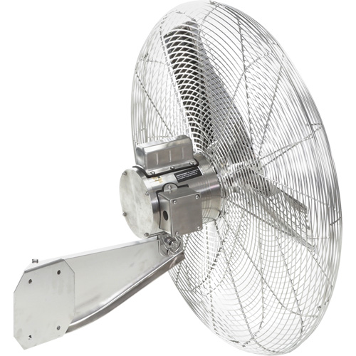 Stainless Steel Food Service Washdown Air Circulating Fans, Industrial, 1 Speed, 30" Diameter Air Extreme Inc.