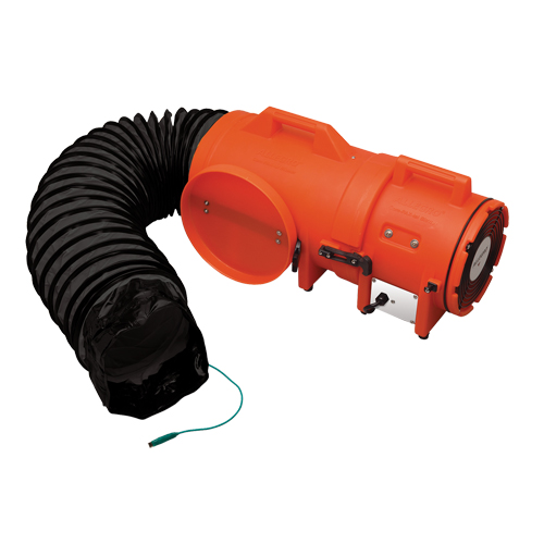 Ventilateurs COM-PAX-IAL en plastique de 8" ALLEGRO INDUSTRIES, 1/3 CV, 900 pi³/min, Antid&eacute;flagrant Air Extreme Inc.