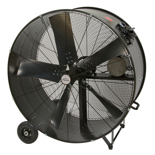 Heavy-Duty Fixed Belt Drive Drum Fan, Industrial, 2 Speed, 42" Diameter Air Extreme Inc.