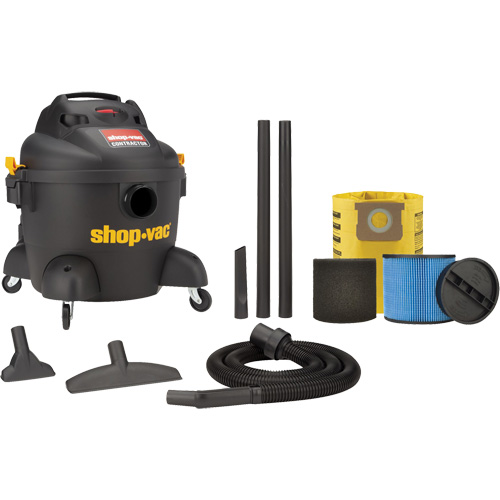 Aspirateur d'atelier s&eacute;rie entrepreneur, Secs-humides, 3,5 CV, 6 gal. US (22,7 litres) Air Extreme Inc.