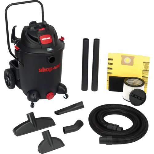 Aspirateur utilitaire pour atelier SVX2 avec chariot, Secs-humides, 6,5 CV, 14 gal. US (53 litres) Air Extreme Inc.