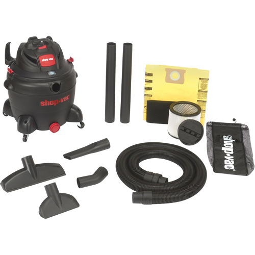 Aspirateur utilitaire pour atelier SVX2, Secs-humides, 6,5 CV, 16 gal. US (60,6 litres) Air Extreme Inc.