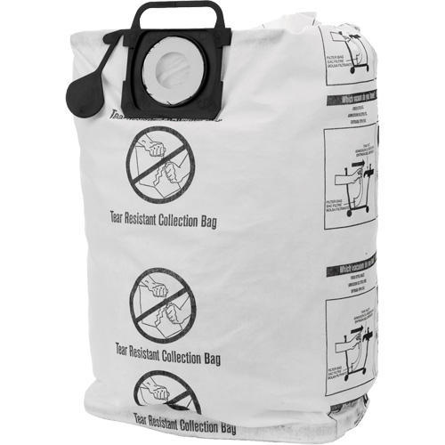 Sacs pour aspirateur r&eacute;sistant &agrave; la d&eacute;chirure pour la collecte de d&eacute;bris secs, 12 - 20 gal. US Air Extreme Inc.