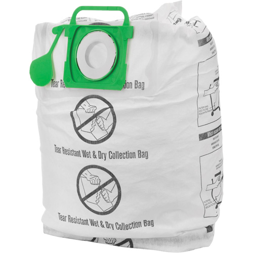 Tear-Resistant Wet/Dry Collection Vacuum Bags, 5 - 10 US gal. Air Extreme Inc.