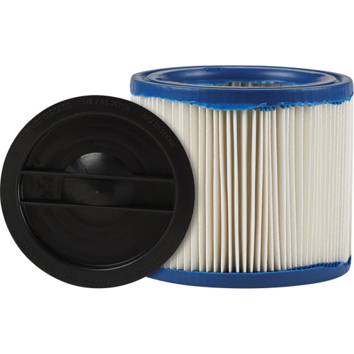 CleanStream&reg; Gore&reg; Small Wet/Dry Vacuum Filter, Cartridge/Hepa, Fits 1 - 6 US gal. Air Extreme Inc.