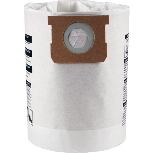 Sacs filtrants pour d&eacute;bris secs jetables de type E, 5 - 8 gal. US Air Extreme Inc.