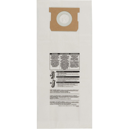 Type O Hang Up/Bulldog Vacuum Paper Bags, 5 US gal. Air Extreme Inc.