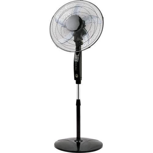 Ventilateur oscillant sur pied avec t&eacute;l&eacute;commande, Commercial, 3 Vitesses, Diam&egrave;tre de 16" Air Extreme Inc.
