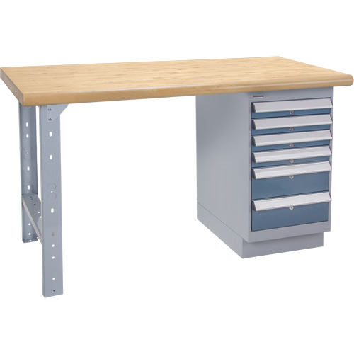 Pre-Designed Workbench, 2500 lbs. Cap., 60" W x 36" D, 34" H Air Extreme Inc.