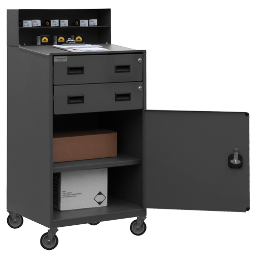 Pupitre d'atelier, 23" la x 20" p x 51" h, Gris Air Extreme Inc.
