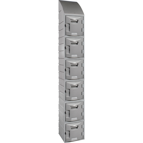 Locker, 12" x 15" x 12", Grey, Assembled Air Extreme Inc.