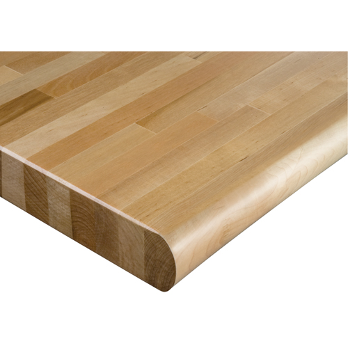Dessus d'&eacute;tabli en bois dur stratifi&eacute;, 48" la x 24" p, Bordure Arrondi, &eacute;paisseur 1-3/4" Air Extreme Inc.