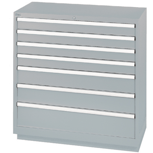 Armoires de rangement avec tiroirs, 7 tiroirs, 40-1/4" la x 22-1/2" p x 41-3/4" h, Gris Air Extreme Inc.