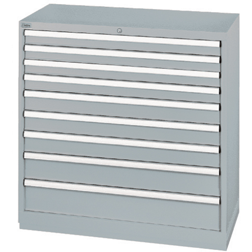 Armoires de rangement avec tiroirs, 9 tiroirs, 40-1/4" la x 22-1/2" p x 41-3/4" h, Gris Air Extreme Inc.