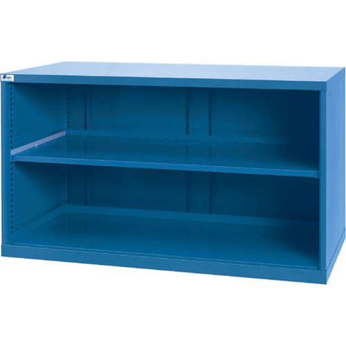 Shelf Cabinets, Steel, 33-1/2" H x 56-1/2" W x 28-1/2" D, Bright blue Air Extreme Inc.