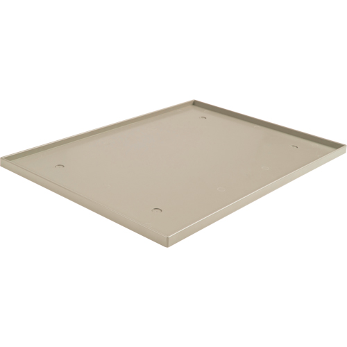 Fond de casier, Convient aux casiers 12" x 18", Beige, Plastique Air Extreme Inc.