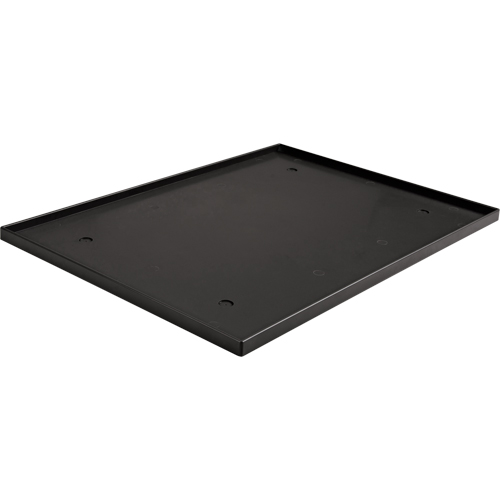Fond de casier, Convient aux casiers 15" x 18", Noir, Plastique Air Extreme Inc.