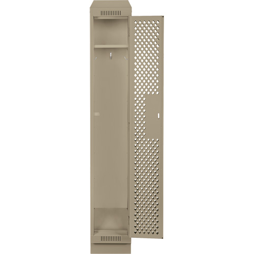Casiers Clean Line, 12" x 15" x 82", Acier, Beige, Rivet (assembl&eacute;), Perfor&eacute; Air Extreme Inc.