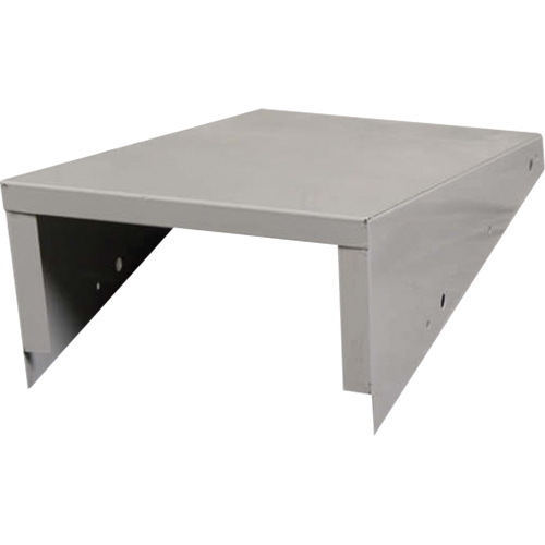 Clean Line Economy Lockers Slope Top, 1 Bank, 18" D x 12" W x 6" H, Grey, Steel Air Extreme Inc.