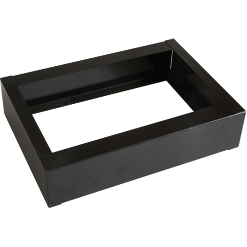 All-Welded Concorde - Heavy-Duty Lockers Recessed Base, 1 Banks, 4" H x 12" W x 17" D, Black, Steel Air Extreme Inc.