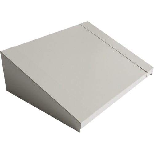 Dessus inclin&eacute; pour casiers robustes enti&egrave;rement soud&eacute; Concorde, Bloc de 2, 18" p x 24" la x 6" ha, Gris, Acier Air Extreme Inc.