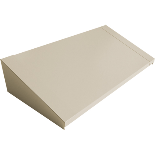 Dessus inclin&eacute; pour casiers robustes enti&egrave;rement soud&eacute; Concorde, Bloc de 3, 18" p x 36" la x 6" ha, Beige, Acier Air Extreme Inc.