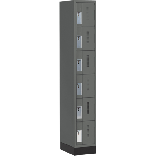 Casiers robustes Concorde, 6 niveaux, 12" x 18" x 76", Acier, Charbon, Soud&eacute; (assembl&eacute;) Air Extreme Inc.