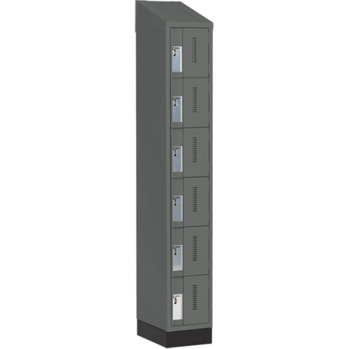 Casiers robustes Concorde, 6 niveaux, 12" x 18" x 82", Acier, Charbon, Soud&eacute; (assembl&eacute;) Air Extreme Inc.
