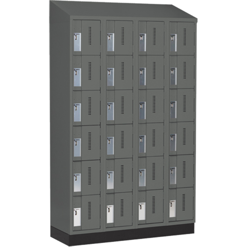 Casiers robustes Concorde, 6 niveaux, Bloc de 4, 48" x 18" x 82", Acier, Charbon, Soud&eacute; (assembl&eacute;) Air Extreme Inc.