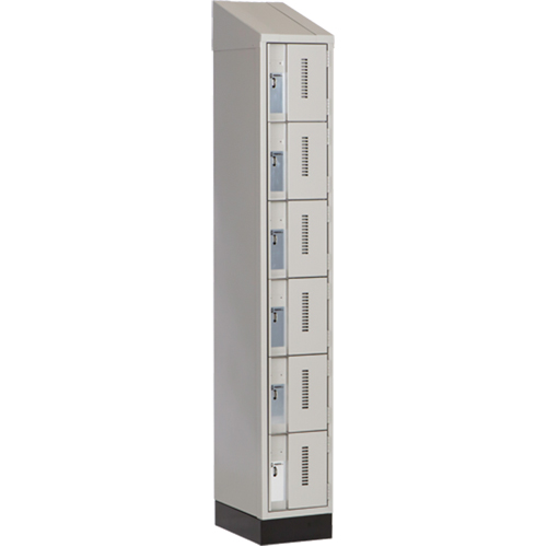 Casiers robustes Concorde, 6 niveaux, 12" x 18" x 82", Acier, Gris, Soud&eacute; (assembl&eacute;) Air Extreme Inc.